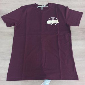 Off-White Purple Printed Logo T-Shirt